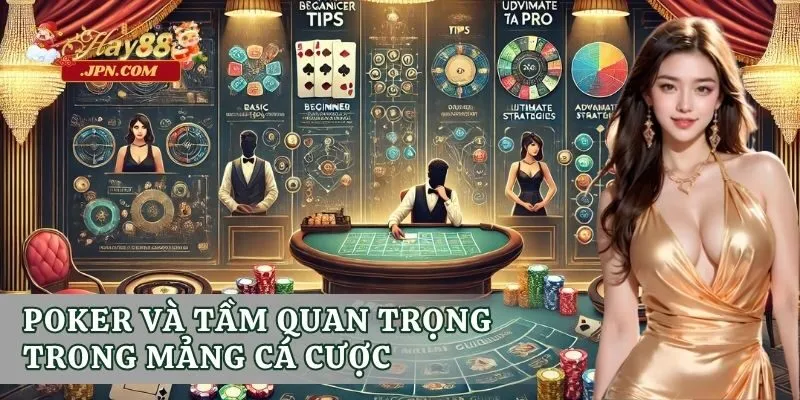 Poker và tầm quan trọng trong mảng cá cược